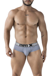 Slip en microfibre Xtremen 91221, couleur gris